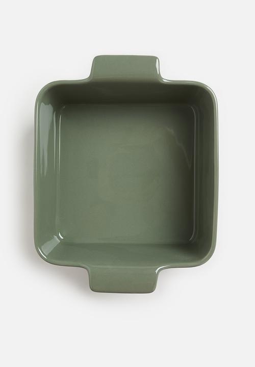Maxwell & Williams - Indulgence Square Baker 19x7.5cm - Sage