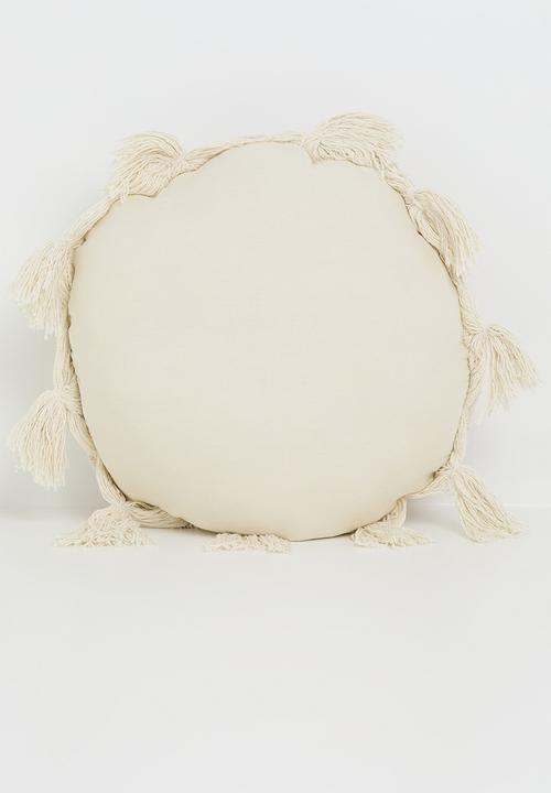 Sixth Floor - Sundar filled round cushion - rust