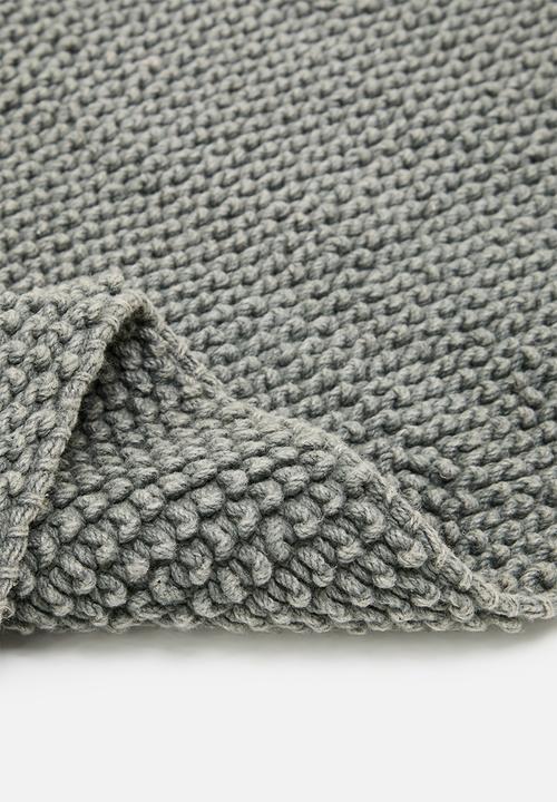 Sixth Floor - Stone Washed Bath Mat - Moss