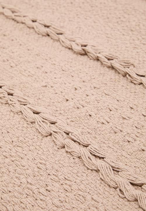 Sixth Floor - Cotton Woven Bath Mat - Natural