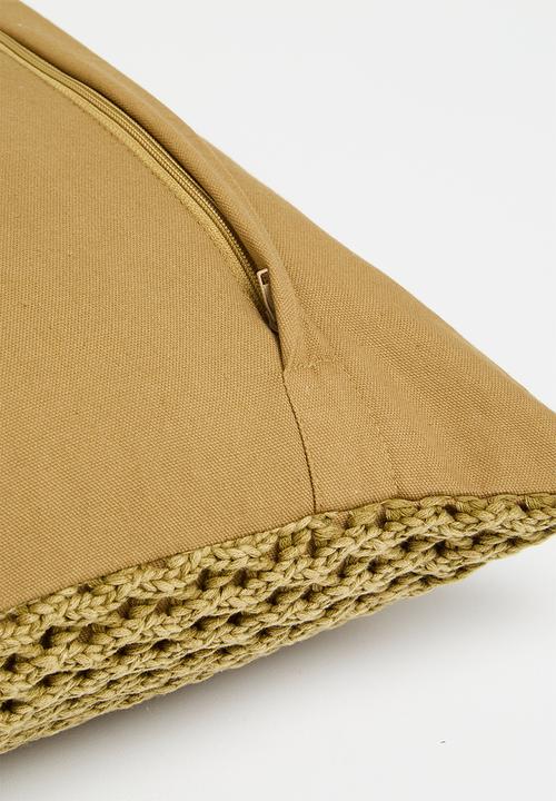 Sixth Floor - Nito cushion cover - rust