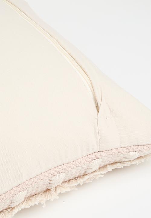 Sixth Floor - Meza tufted cushion cover -  Natural