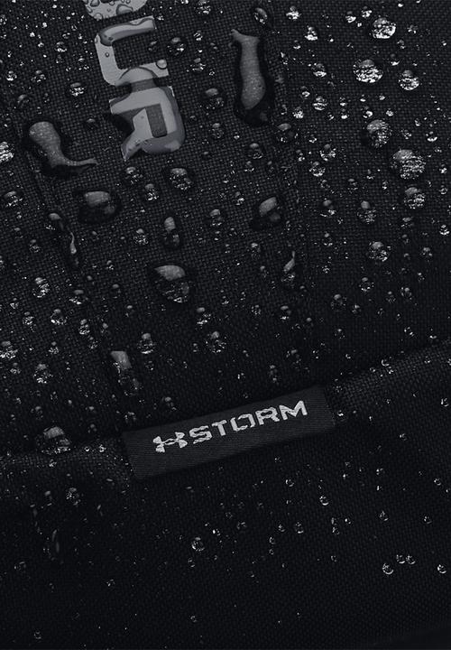 Under Armour - UA Hustle Lite Backpack - Black / Black / Pitch Gray