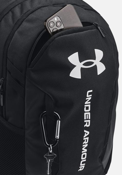 Under Armour - UA Hustle 6.0 Backpack - Black / Black / White