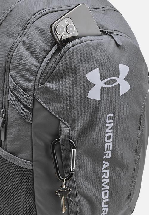 Under Armour - UA Hustle 6.0 Backpack - Castlerock/ Steel