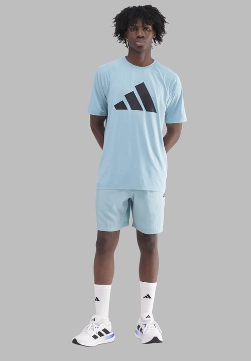 adidas Performance - Train Essentials Feelready Logo Training T-Shirt - mint tone
