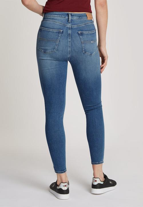 Tommy Hilfiger - Sylvia Hgh Skn Ank Ch0238 - Denim Medium