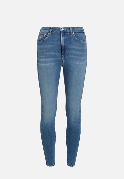 Tommy Hilfiger - Sylvia Hgh Skn Ank Ch0238 - Denim Medium