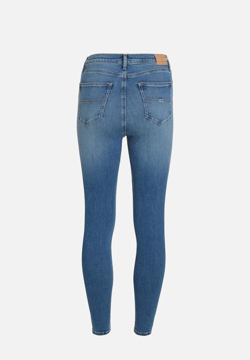 Tommy Hilfiger - Sylvia Hgh Skn Ank Ch0238 - Denim Medium