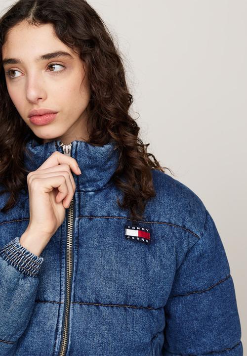 Tommy Hilfiger - Denim Puffer Jkt Dh6051 - Denim Medium