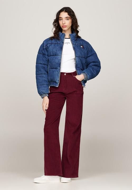 Tommy Hilfiger - Denim Puffer Jkt Dh6051 - Denim Medium