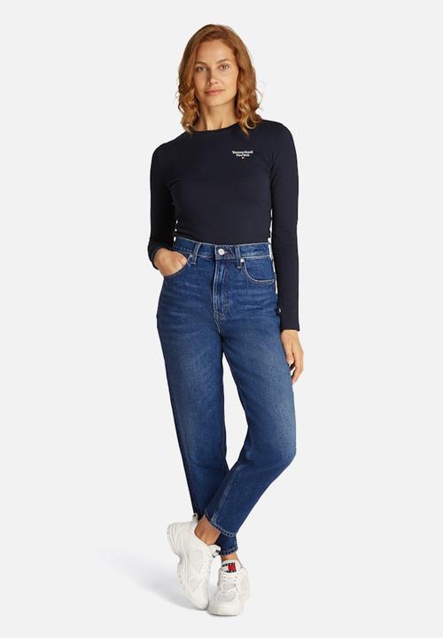Tommy Hilfiger - Mom Jean Uh Tpr Ch0152 Co - Denim Dark