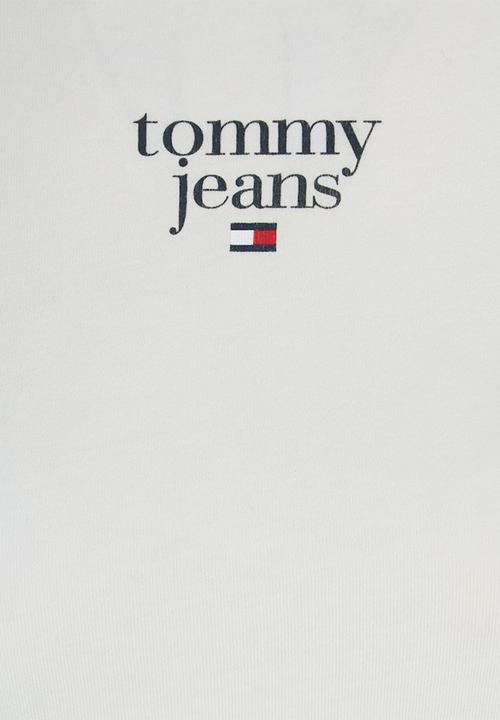 Tommy Hilfiger - Tjw Slim Essential Logo1 Tee Ext - Ancient White