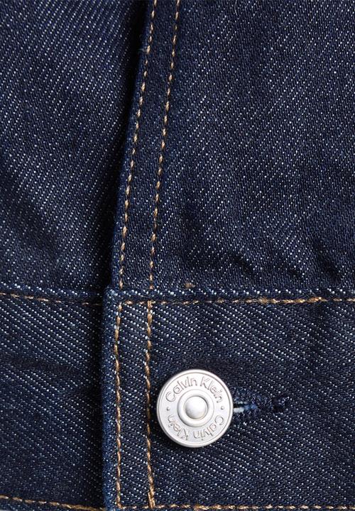 Calvin Klein - Denim Zip Jacket - Rinse Blue