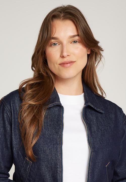 Calvin Klein - Denim Zip Jacket - Rinse Blue