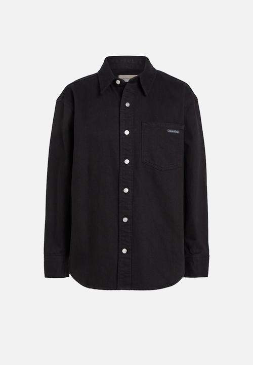 Calvin Klein - Dad Denim Overshirt - Black
