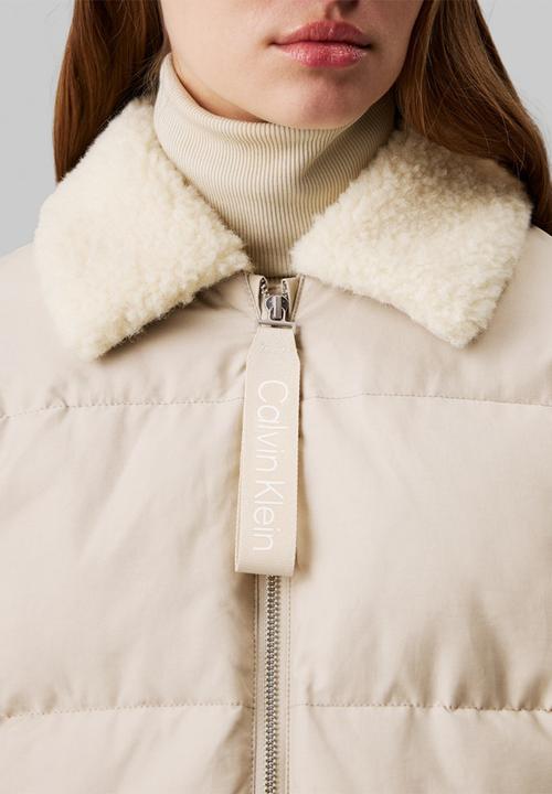 Calvin Klein - Aviator Puffer - Pelican