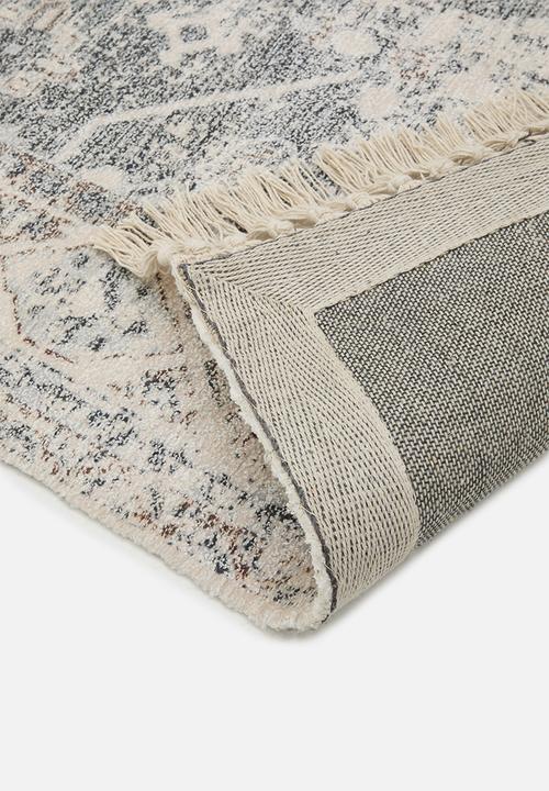 Sixth Floor - Antique Chenille Rug - grey