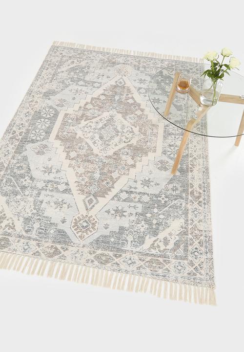 Sixth Floor - Antique Chenille Rug - grey