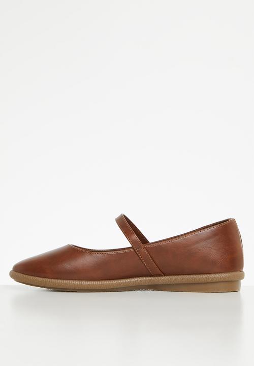 Pierre Cardin - Riviera 4 Mary Jane - Brown