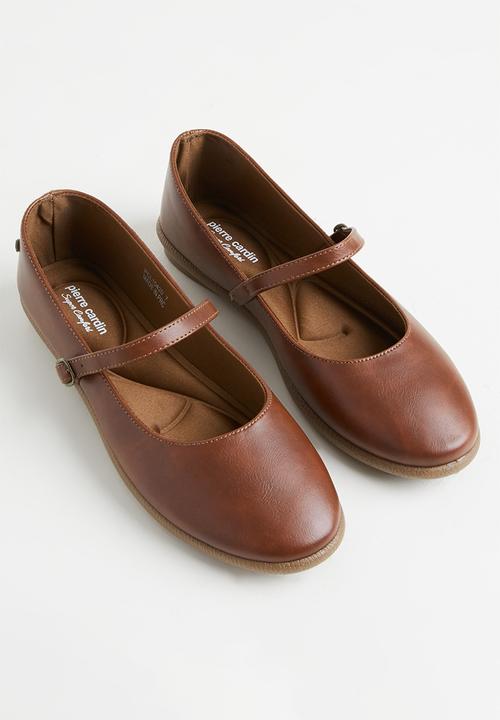 Pierre Cardin - Riviera 4 Mary Jane - Brown
