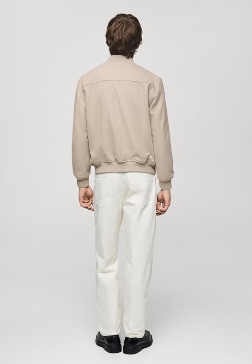 MANGO - Jacket renato - light beige