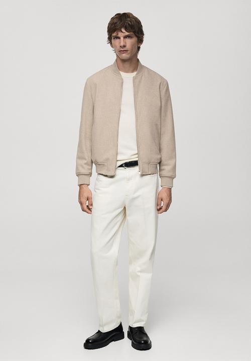 MANGO - Jacket renato - light beige