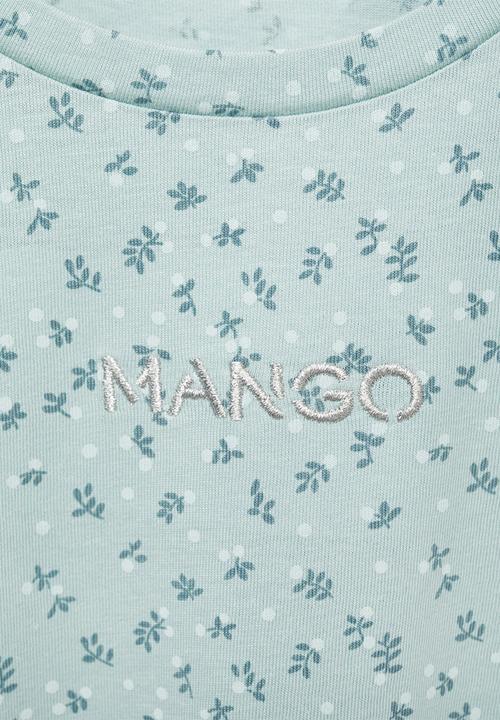 MANGO - T-shirt mangofi - blue