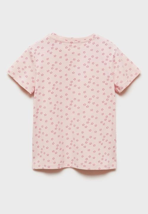 MANGO - T-shirt mangofi - pink