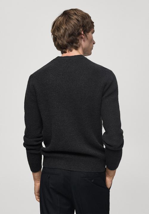 MANGO - Sweater park - charcoal