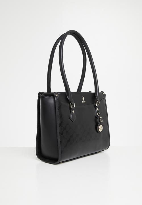 POLO - Savoy tote - black