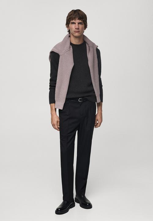 MANGO - Sweater park - charcoal