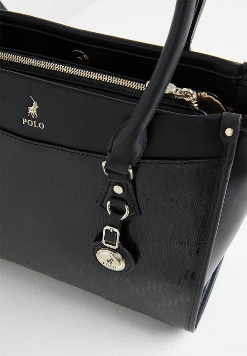 POLO - Savoy tote - black