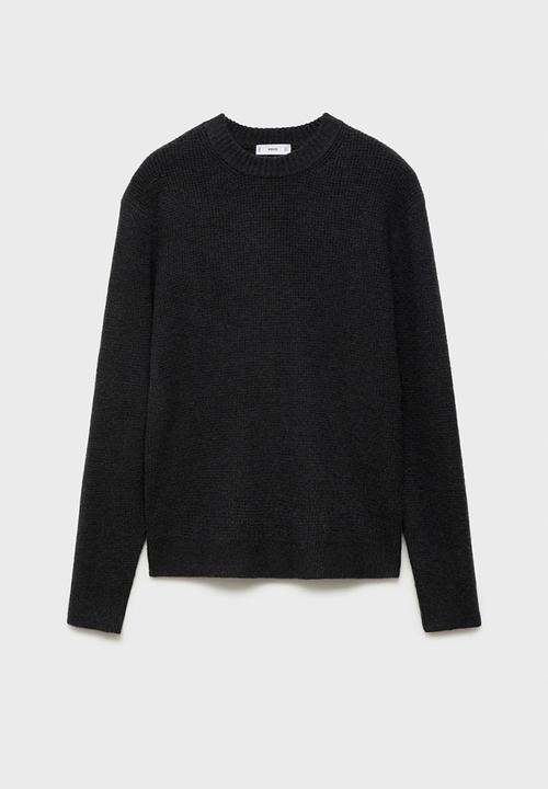 MANGO - Sweater park - charcoal