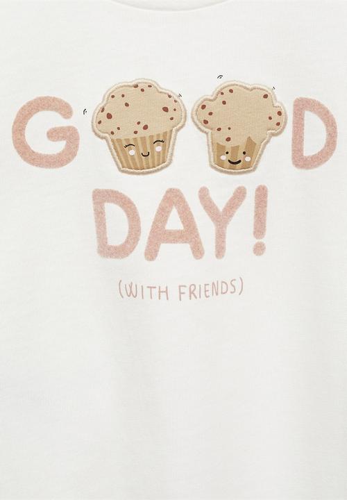 MANGO - T-shirt muffin - natural