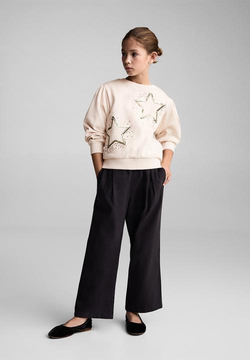 MANGO - Sweatshirt disco - light beige