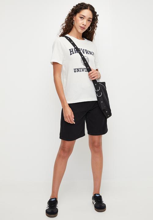 H&M - T-shirt with a motif - white
