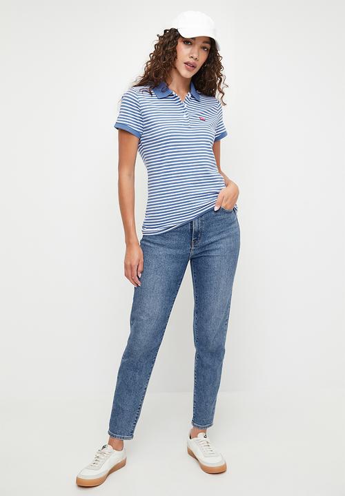 Levi’s® - Levi'S Hm Polo Marigold Stripe - Dutch Blue