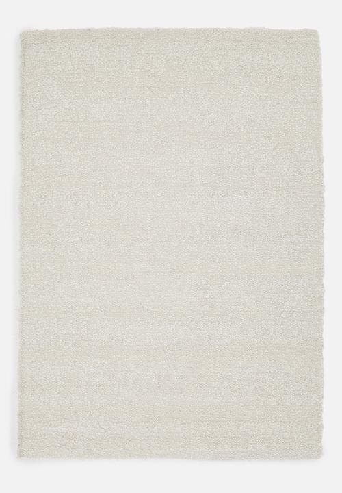 Sixth Floor - Handwoven Textured Rug - Cream