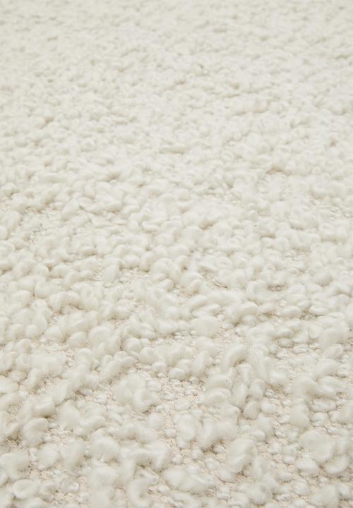 Sixth Floor - Handwoven Textured Rug - Cream