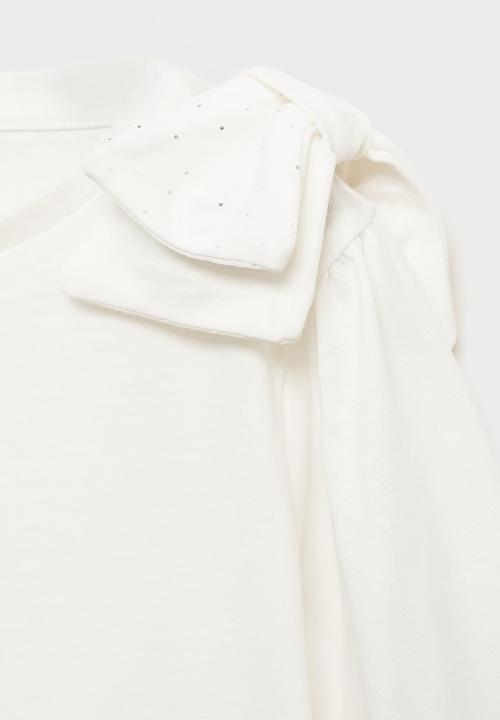 MANGO - T-shirt gala - natural