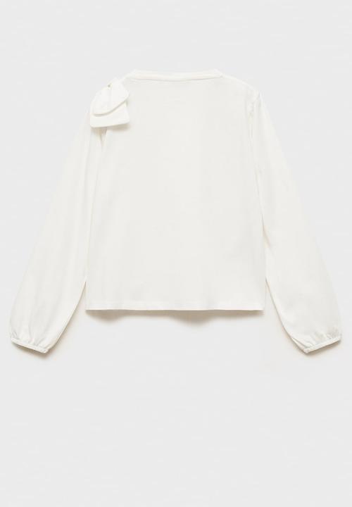 MANGO - T-shirt gala - natural