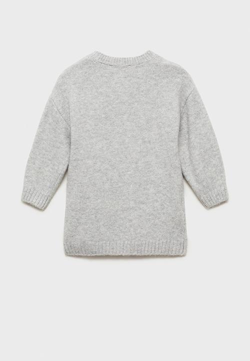 MANGO - Dress eirab - medium gray