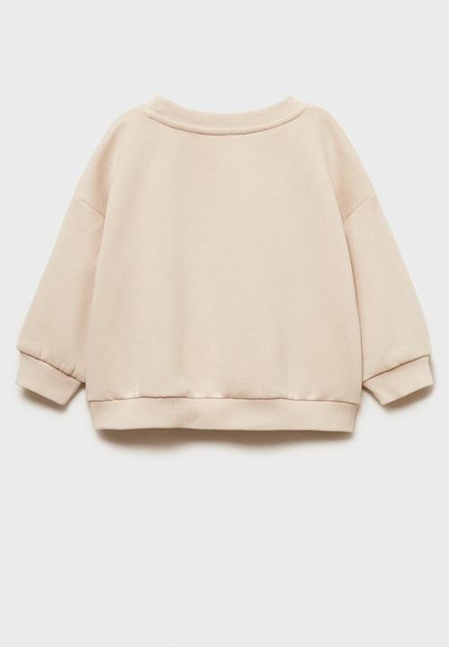 MANGO - Sweatshirt toast - light beige