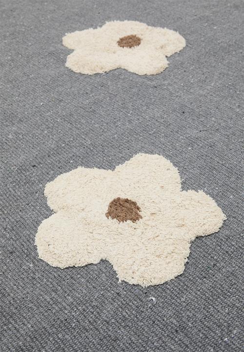 Sixth Floor - Flora tufted rug - Navy