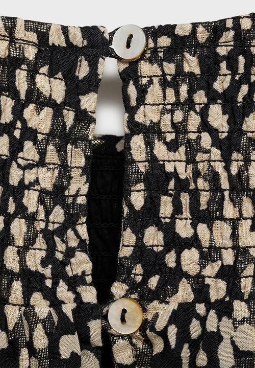 MANGO - Dress shine - light beige
