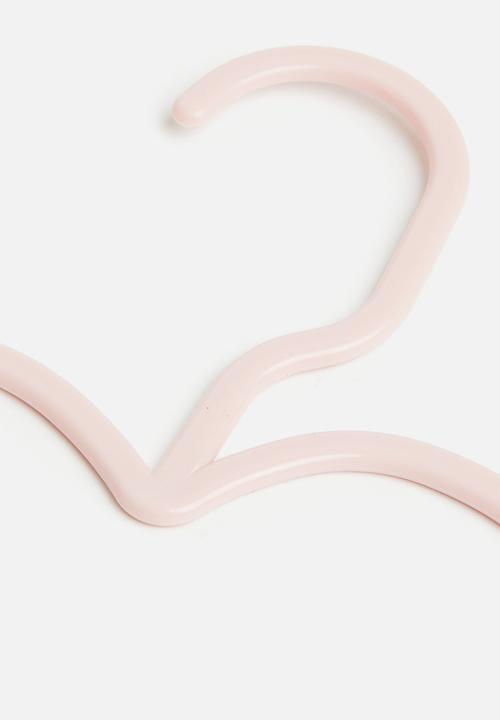 H&S - Kids cloud hanger set of 4 - pink