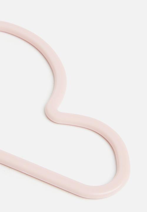 H&S - Kids cloud hanger set of 4 - pink