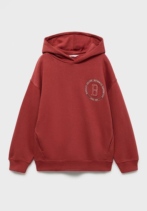 MANGO - Sweatshirt berkeley - dark red