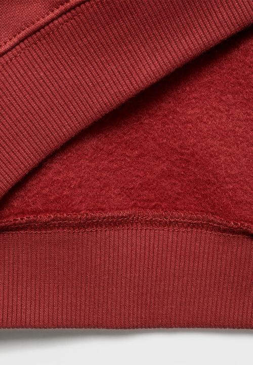 MANGO - Sweatshirt berkeley - dark red